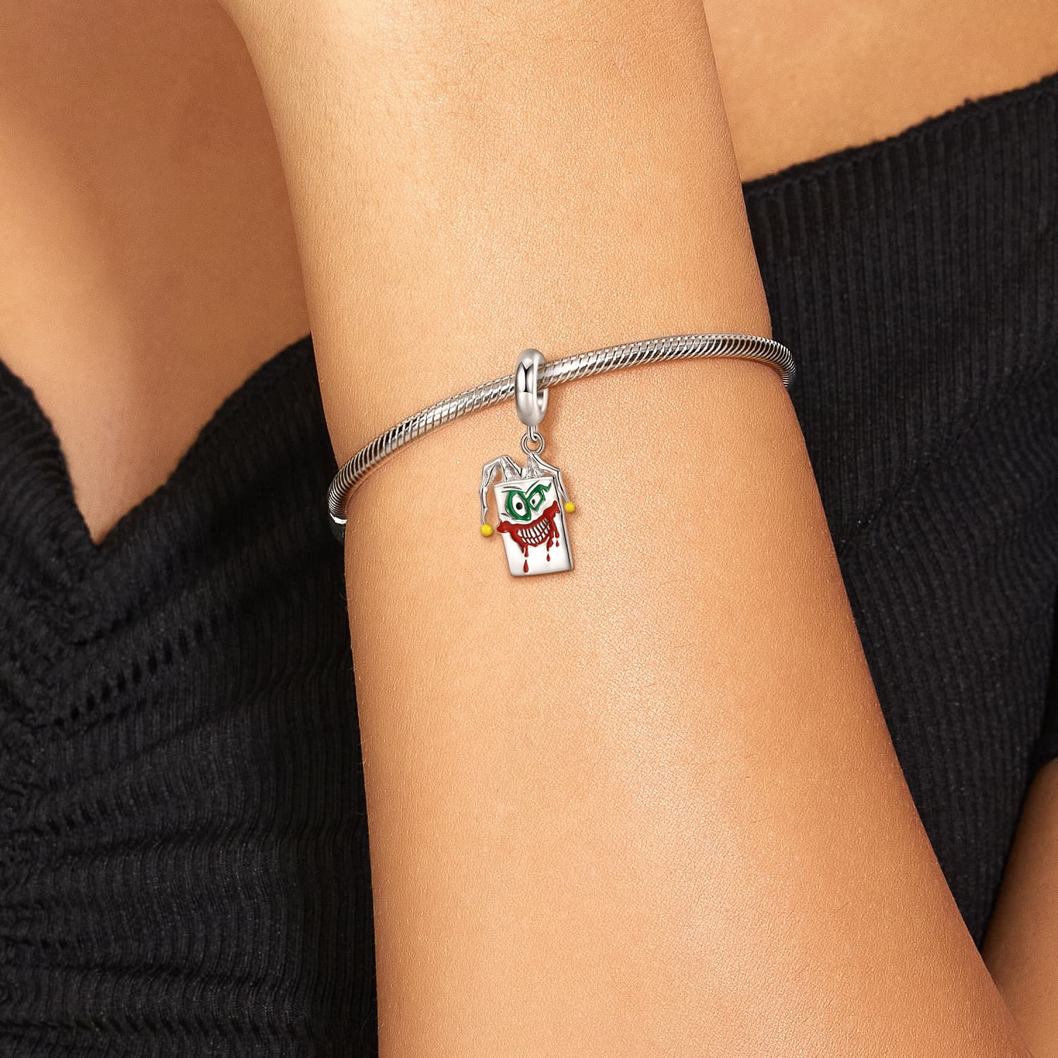 Evil Clown Charm, detail image 2