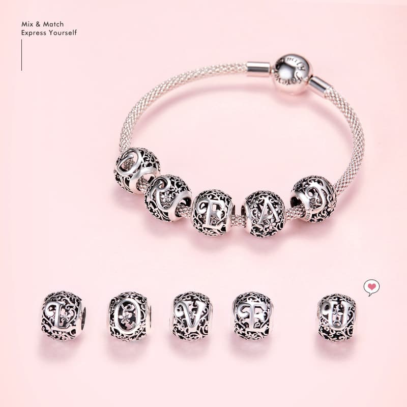 Letter E Charm