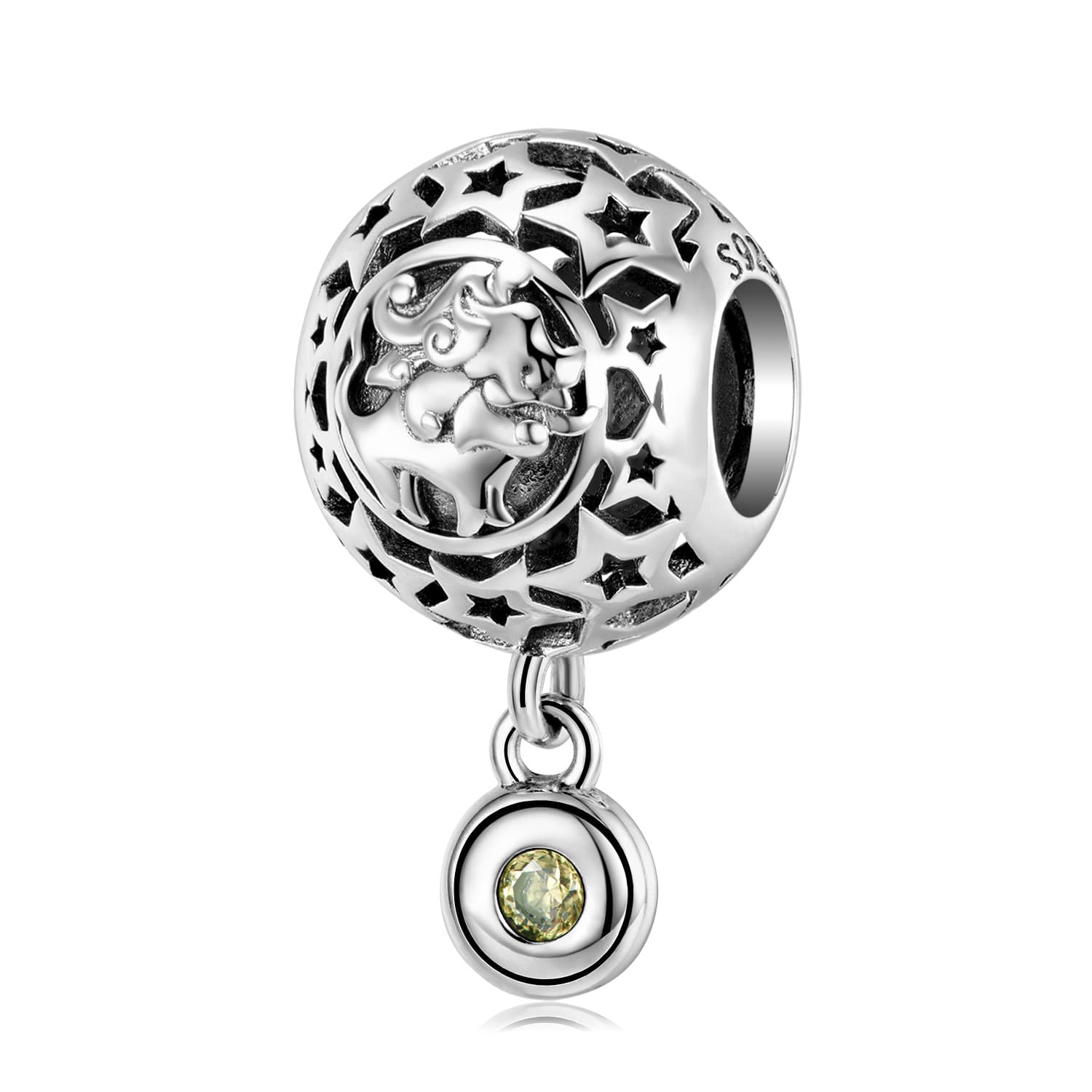 Openwork Leo Bead