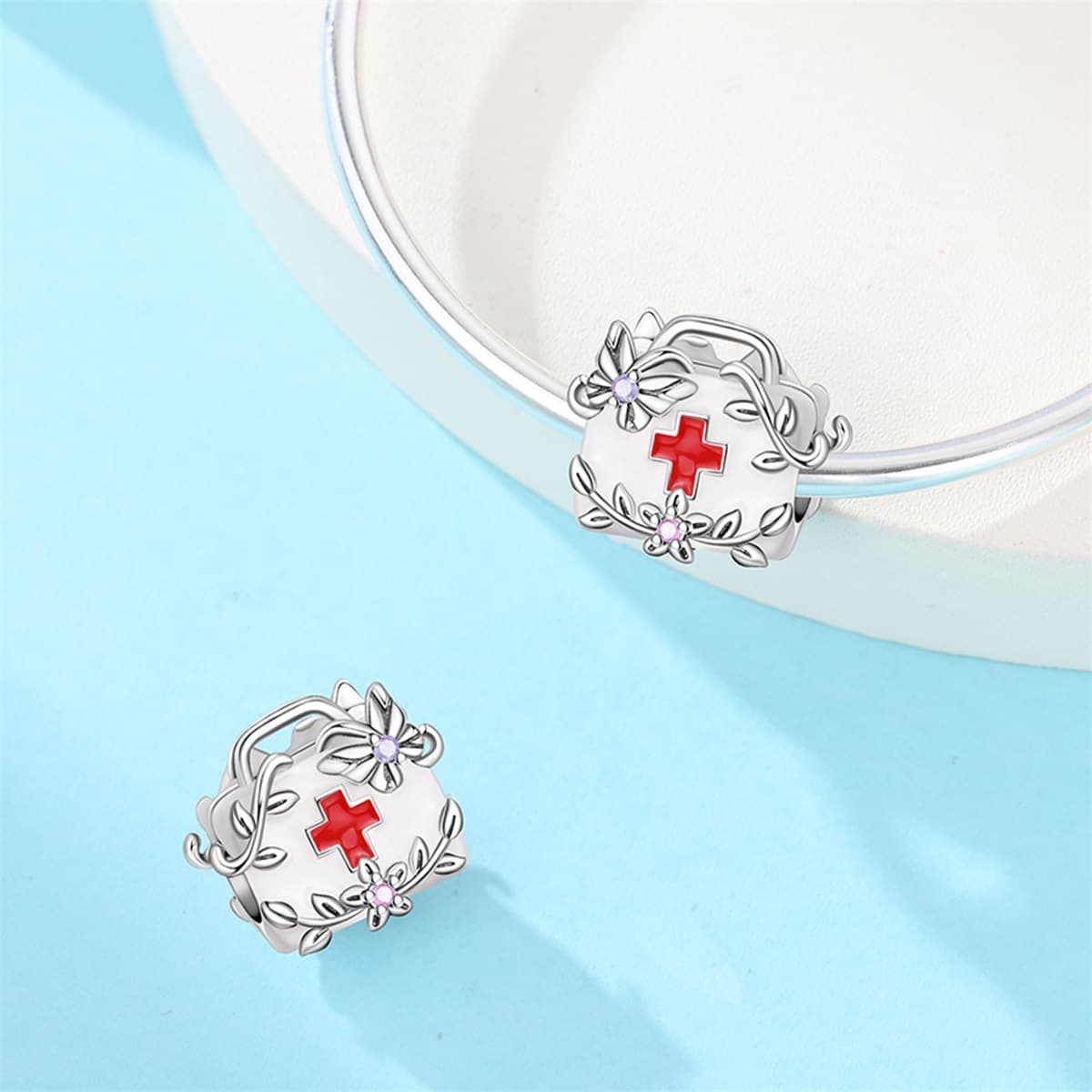 First Aid Kit Charm, detail image 2