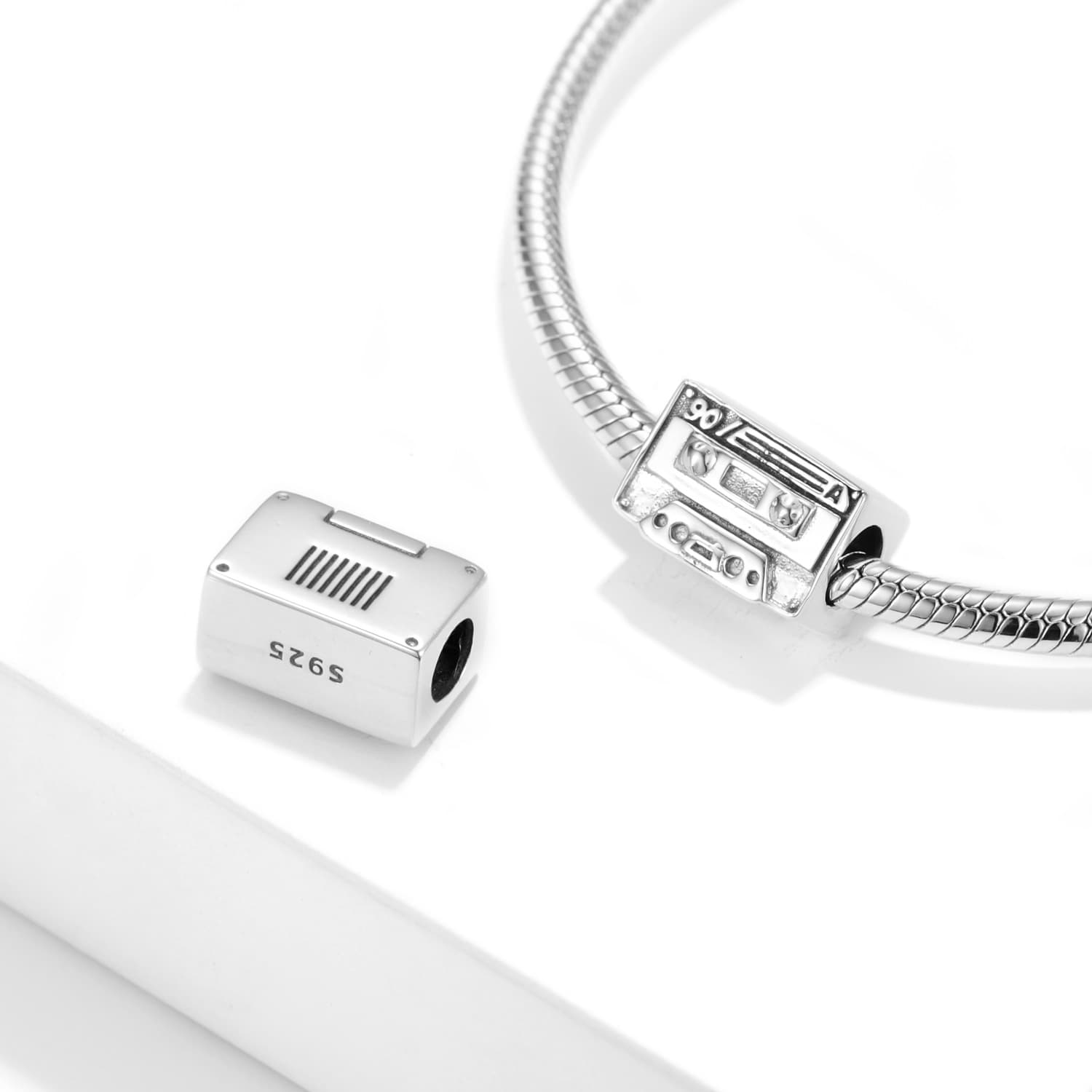 Cassette charm, detail image 2