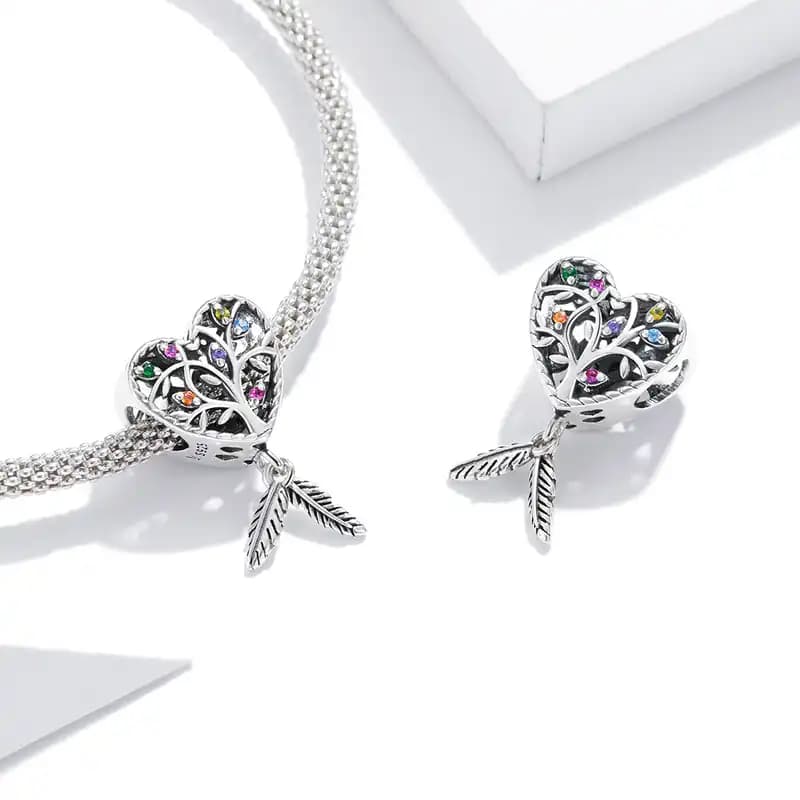 Tree of life charm, detail image 2