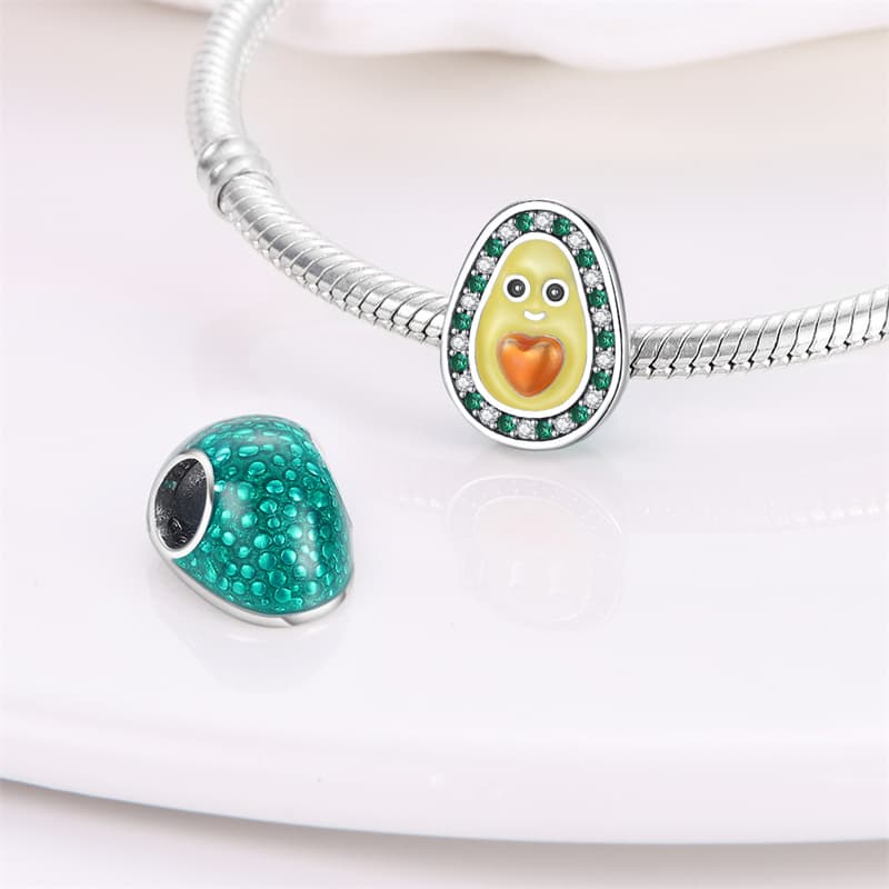 Avocado charm, detail image 2