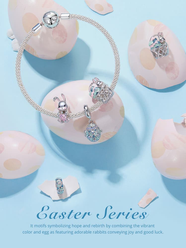 Easter Bunny Charm, detail image 2
