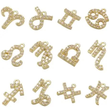 Zodiac charm bracelet idea
