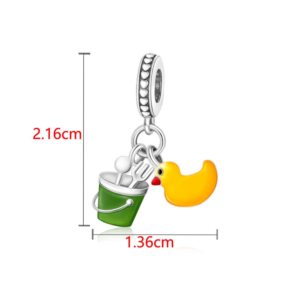 Duck charm, detail image 2