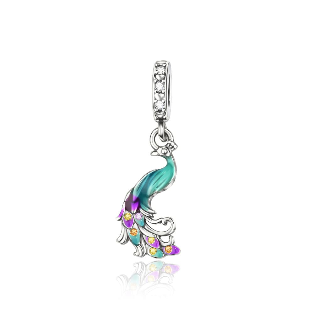 Peacock Charm