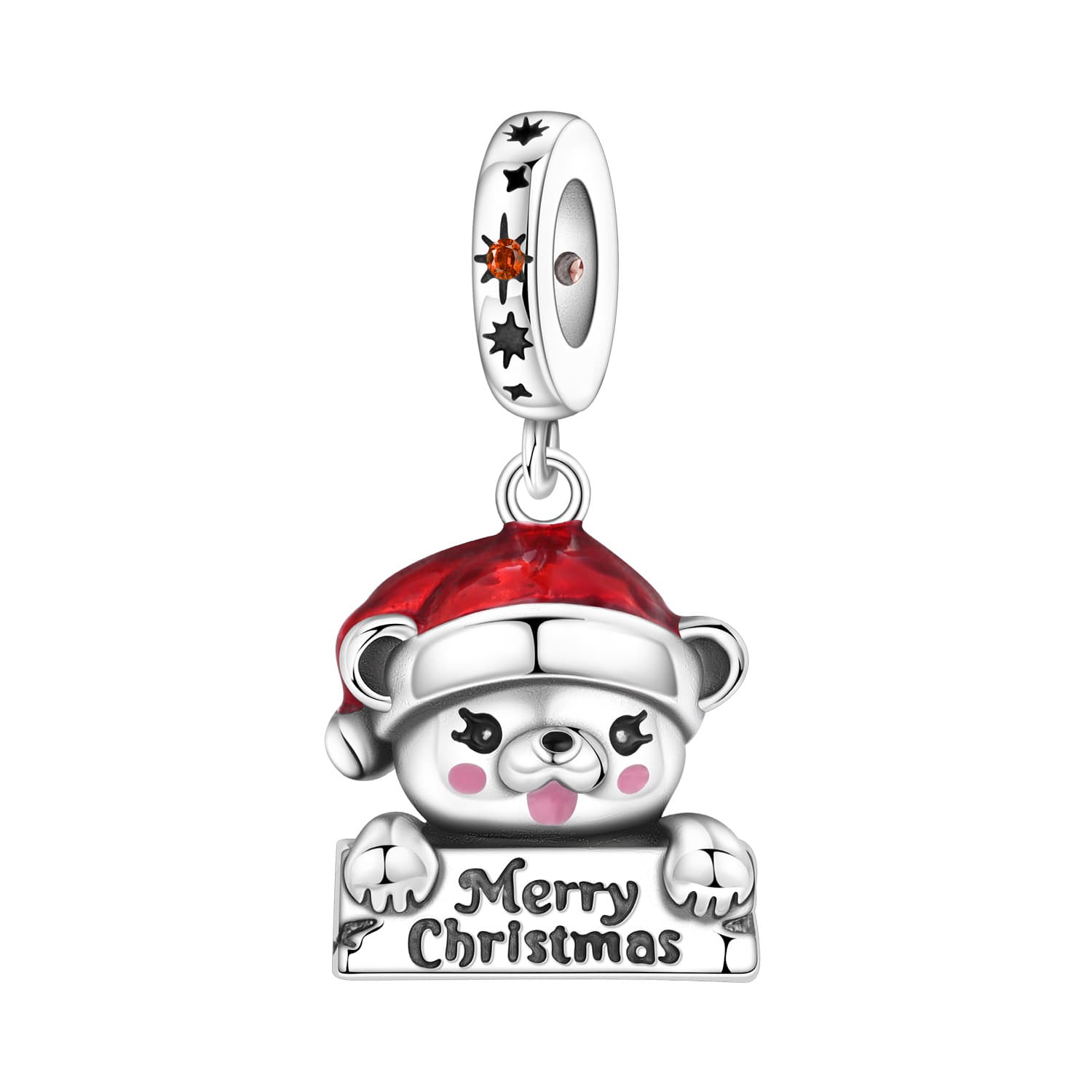 Merry Christmas charm