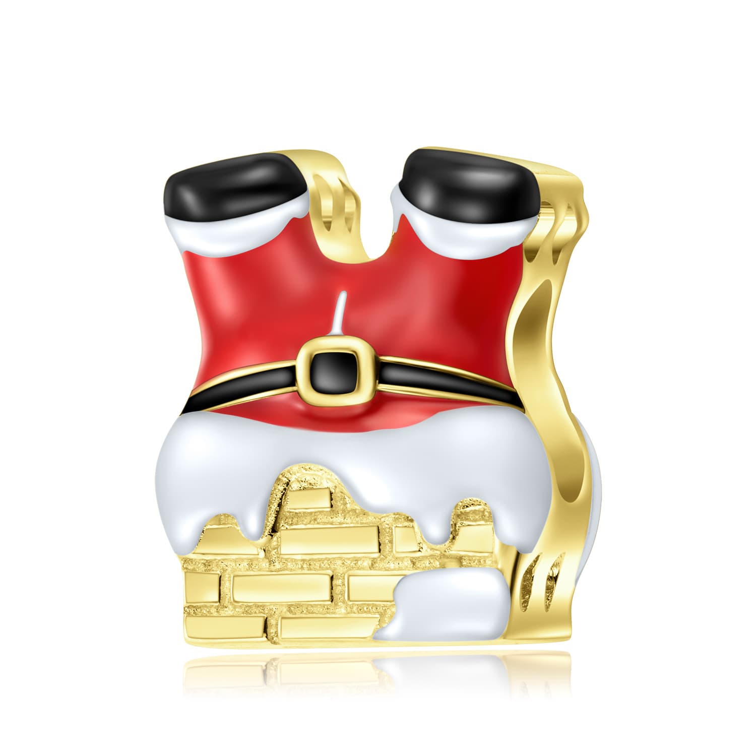 Santa Claus Chimney Bead