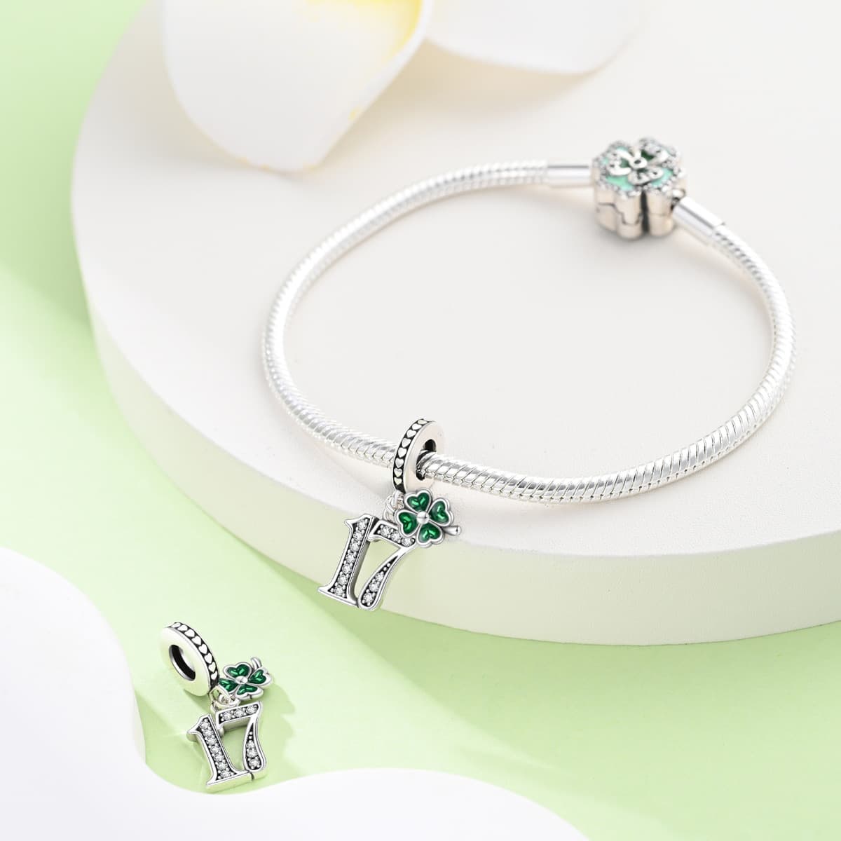 Lucky Number 17 Charm, detail image 2