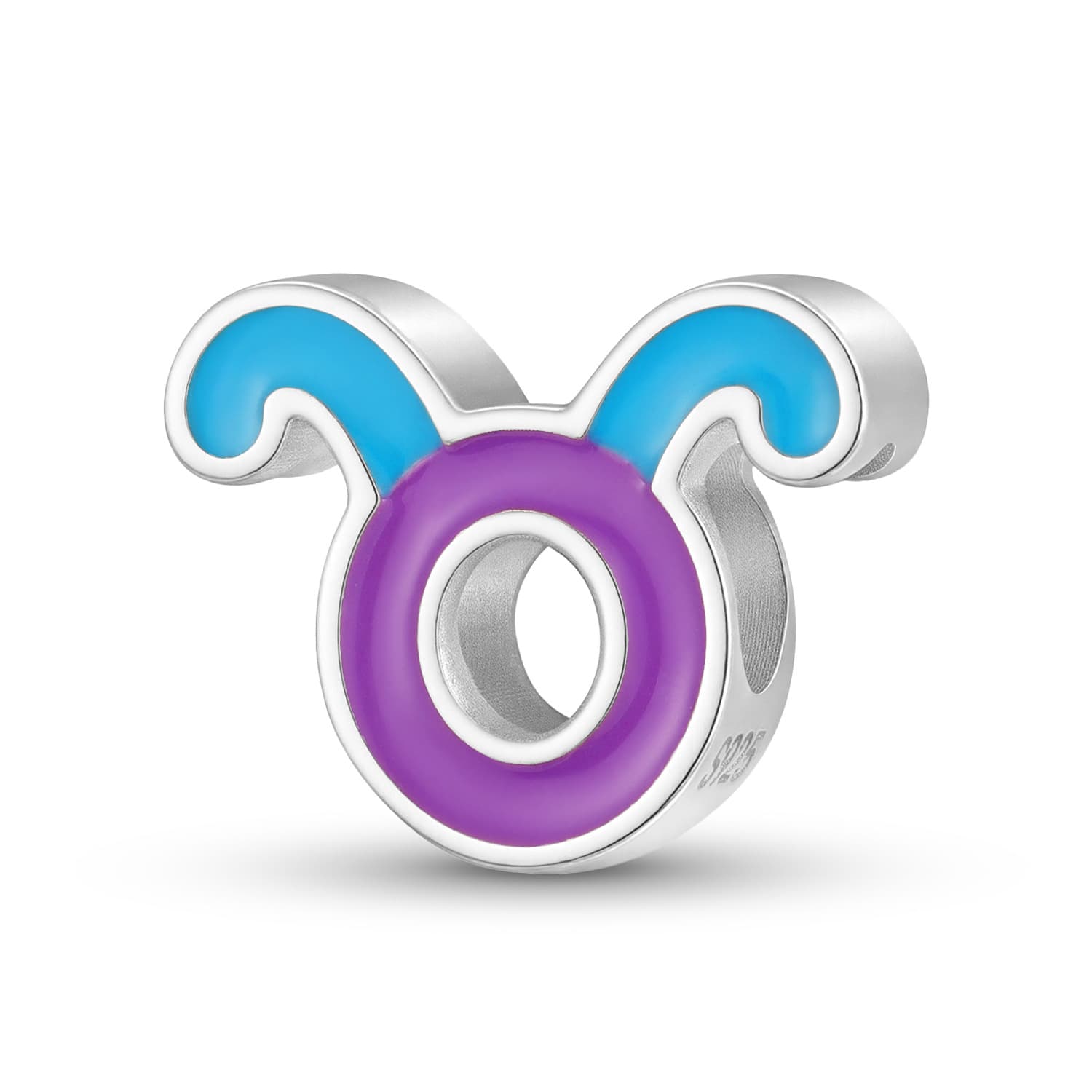 Colorful Enamel Taurus Bead