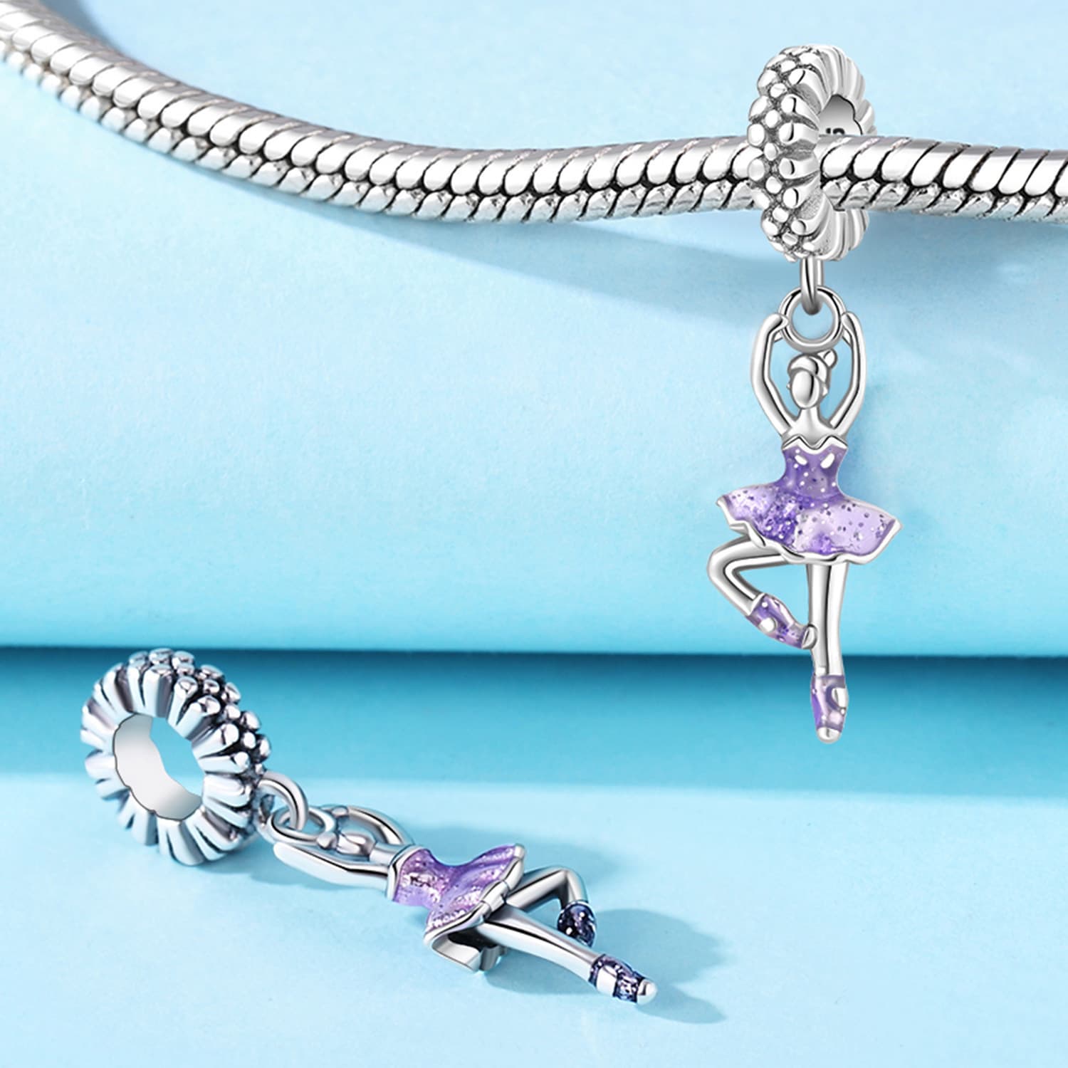 Ballerina charm, detail image 2