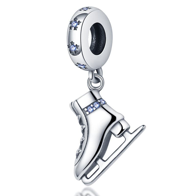 Ice skate charm