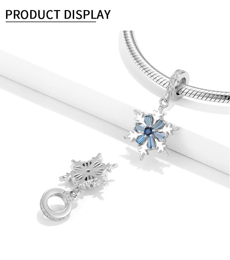 Snowflake charm