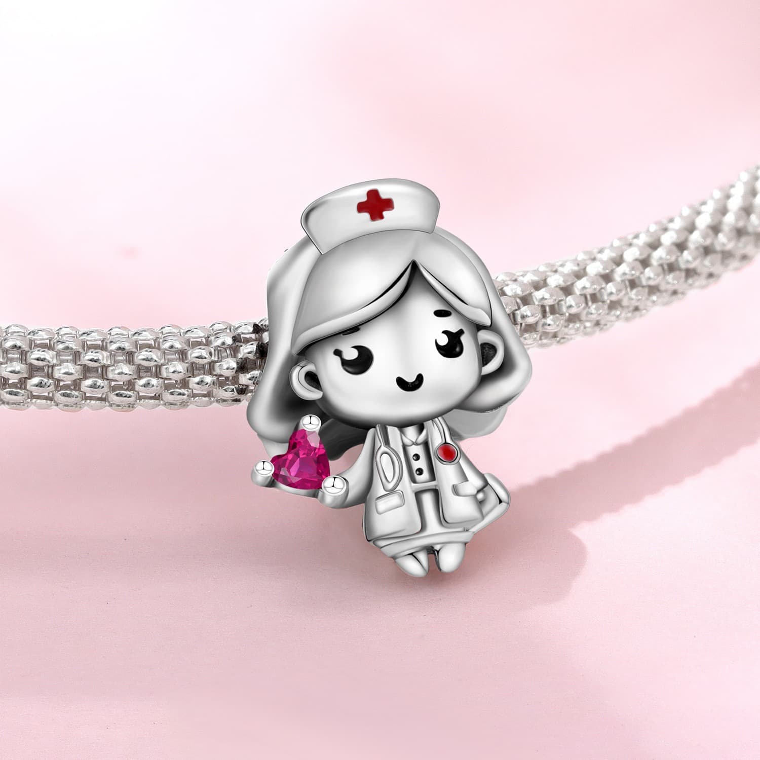 Loving Nurse Bead, detail image 2