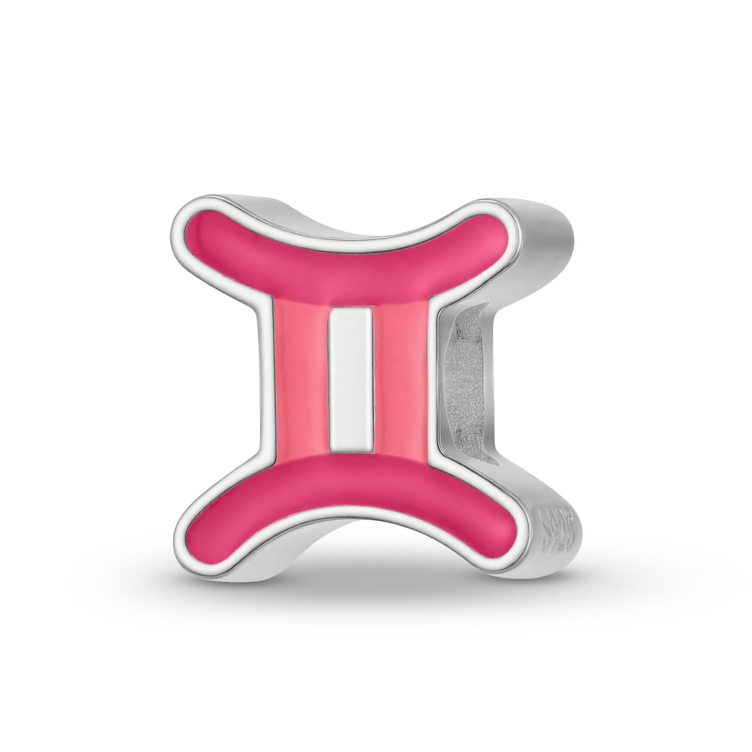Colorful Enamel Gemini Bead