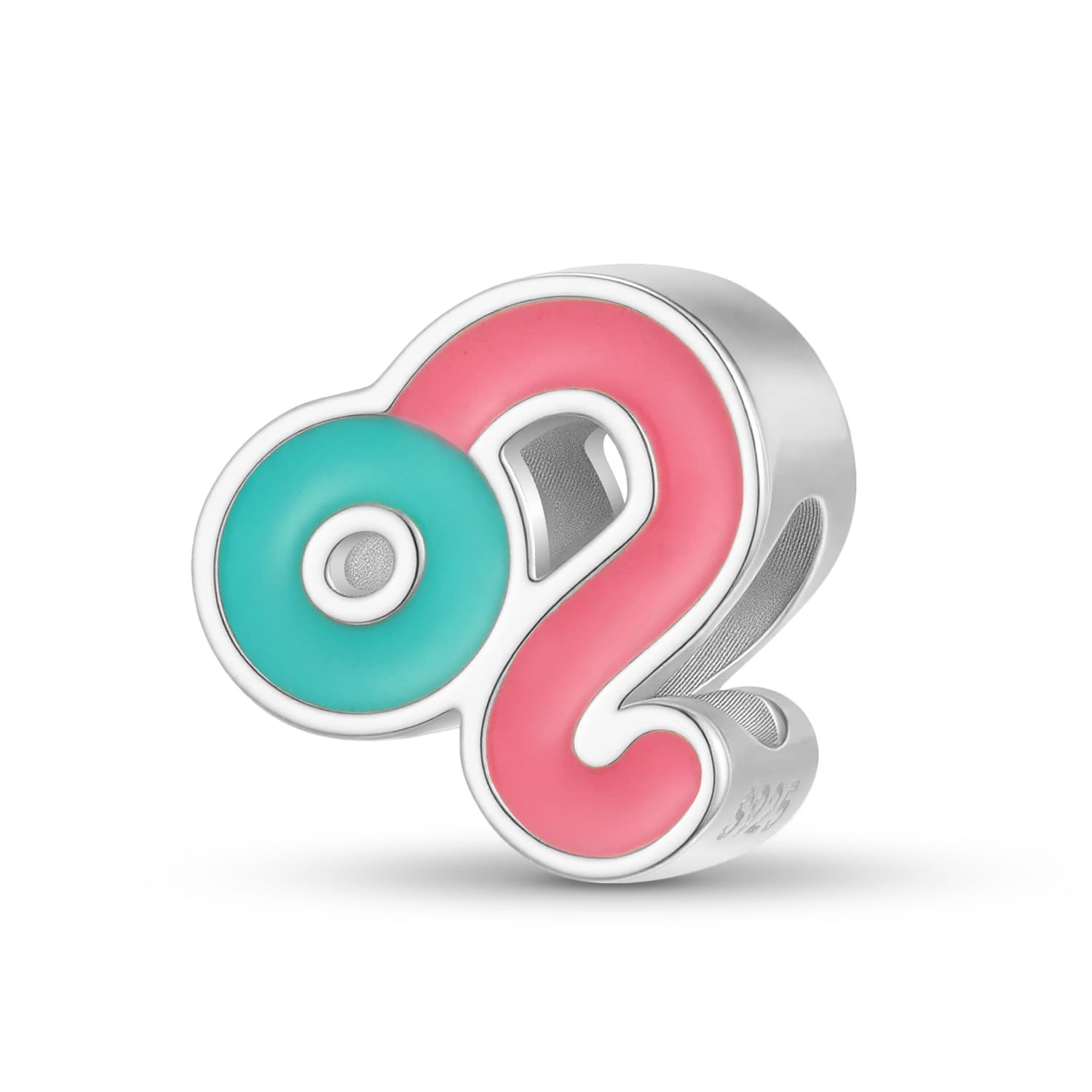 Colorful Enamel Leo Bead