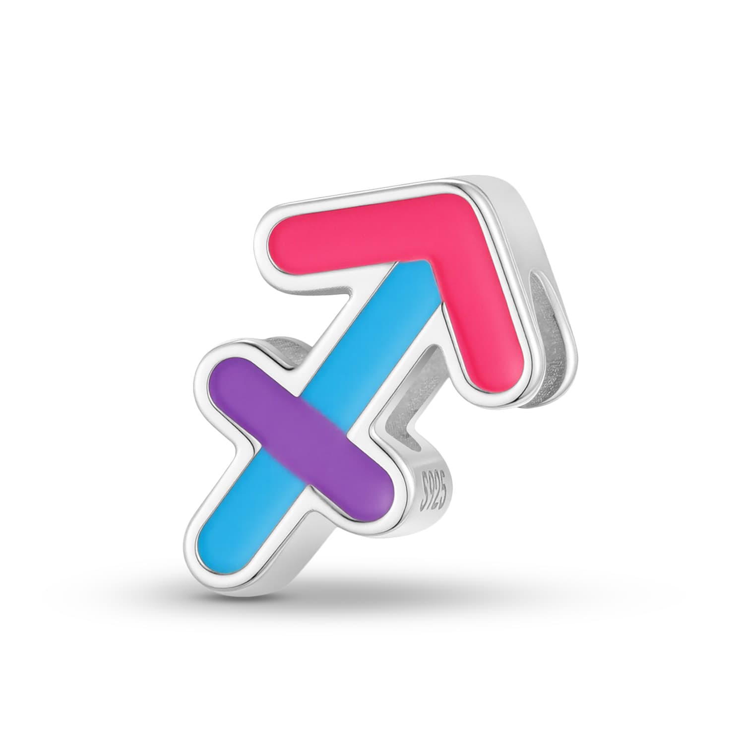 Colorful Enamel Sagittarius Bead