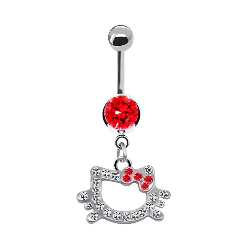 Hello Kitty belly button piercing jewelry 1.6 *10, detail image 2