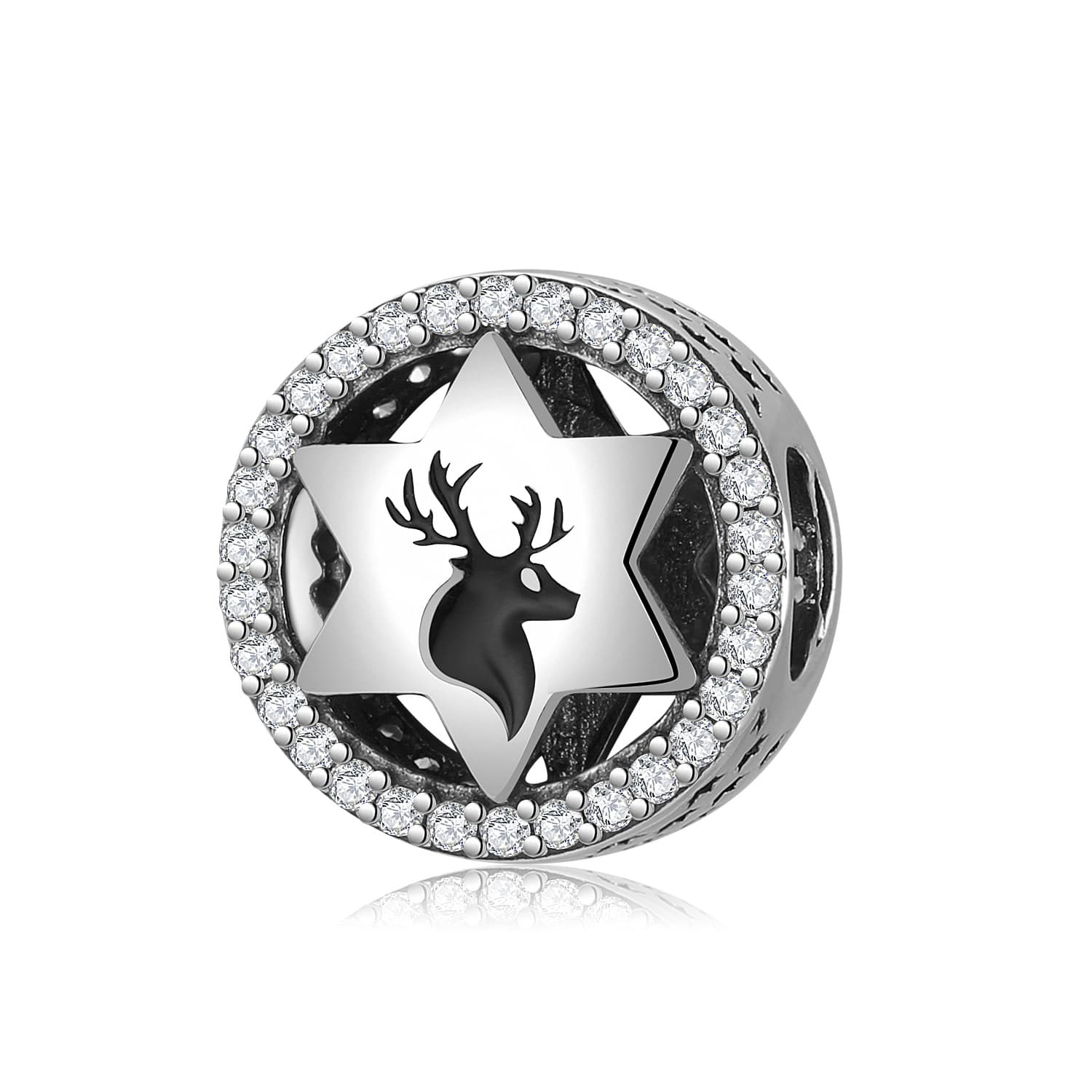 Deer Head Bead
