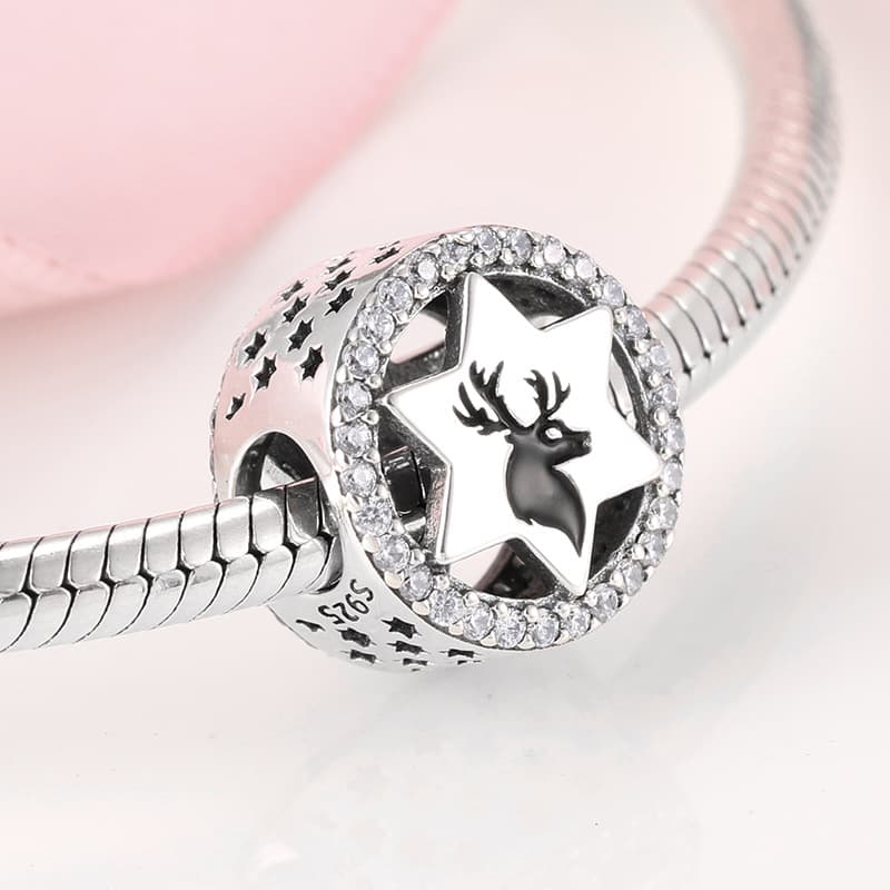 Deer Head Bead, detail image 2