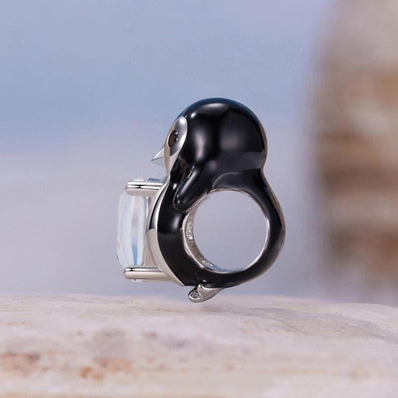 Penguin charm, detail image 2