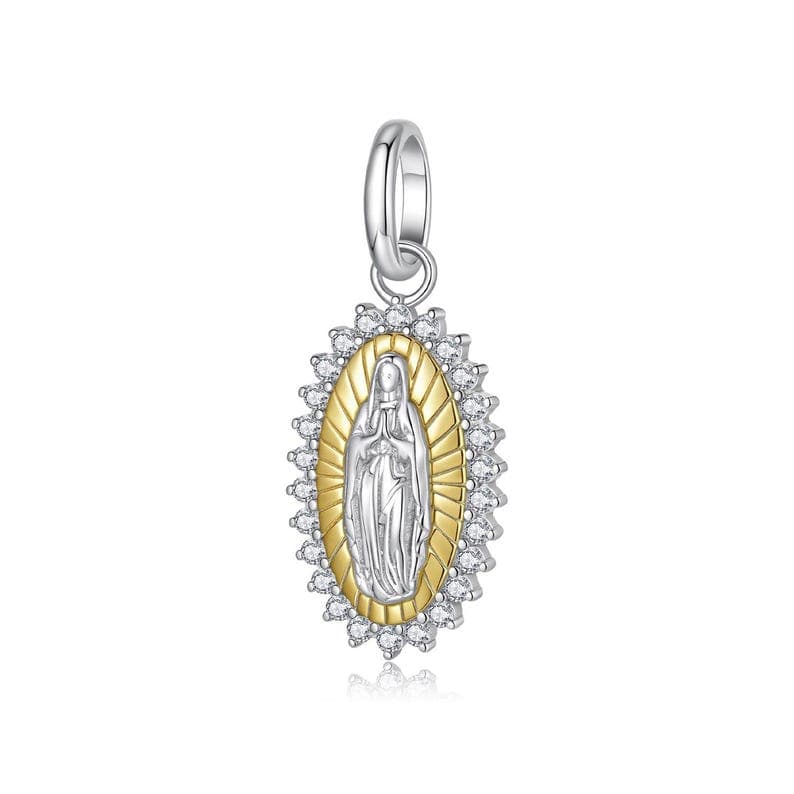 Virgin mary charm