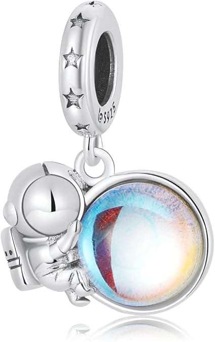 Lunar Astronaut Charm