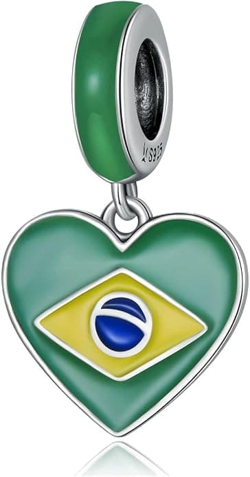 Brazilian Flag Charm