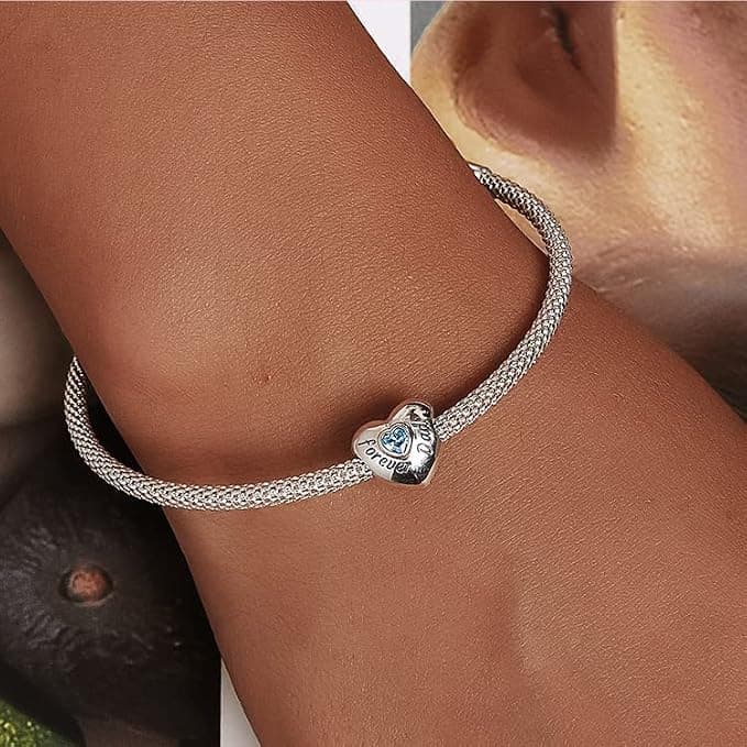 Forever Dad Charm, detail image 2